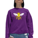  Bee Kind - Women's Word Art Crewneck Sweatshirt