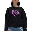 Black Medium Bride - Women's Word Art Crewneck Sweatshirt