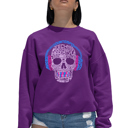 Pink XXL Styles Of Edm Music - Women's Word Art Crewneck Sweatshirt