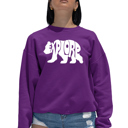 Pink XXL Explore - Women's Word Art Crewneck Sweatshirt