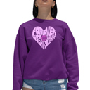  Forever In Our Hearts - Women's Word Art Crewneck Sweatshirt