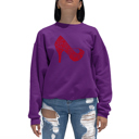 Pink XXL High Heel - Women's Word Art Crewneck Sweatshirt