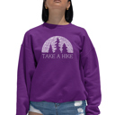  Nature Lover - Women's Word Art Crewneck Sweatshirt