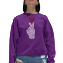  K-Pop - Women's Word Art Crewneck Sweatshirt
