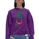 Pink XXXL Leprechaun - Women's Word Art Crewneck Sweatshirt