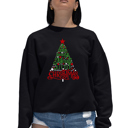 Black Large Have Yourself A Merry Little Christmas - Women's Word Art Crewneck Sweatshirt