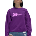 Pink Medium Shake it Off - Women's Word Art Crewneck Sweatshirt