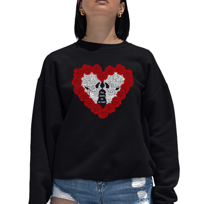 Til Death Do Us Part - Women's Word Art Crewneck Sweatshirt