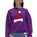 Pink Large All I Want For Christmas Is You - Women's Word Art Crewneck Sweatshirt