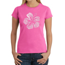  Women's Word Art T-Shirt - Mahalo