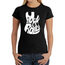  Rock And Roll Guitar - Women's Word Art T-Shirt