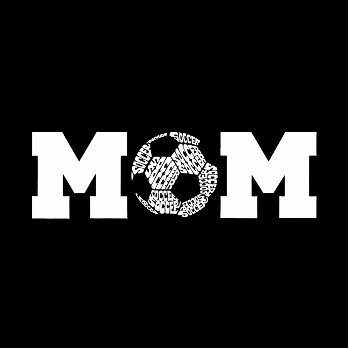 Soccer Mom - Women's Word Art T-Shirt