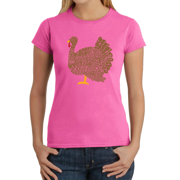 Thanksgiving - Women's Word Art T-Shirt