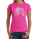  Women's Word Art T-Shirt - Mark Twain