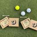 Best Dar By Par Golf Tee May the course be with you funny gift for dad grandpa for Father's Day