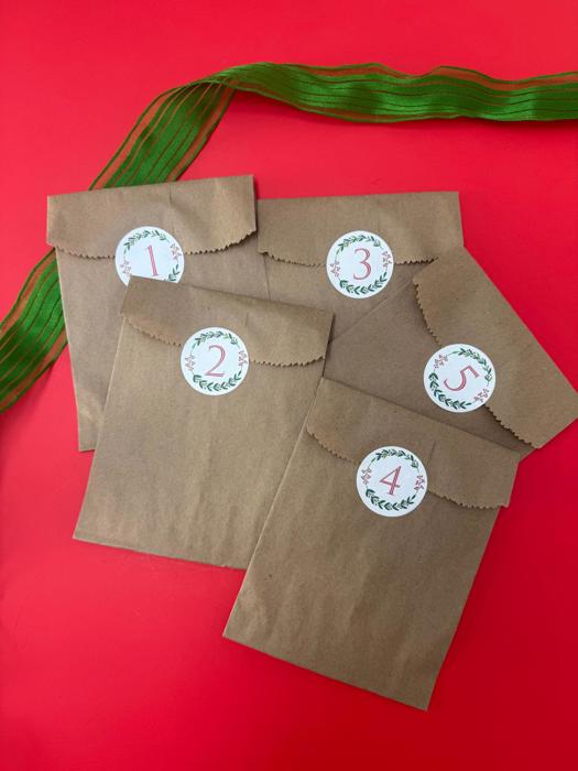 Christmas Advent Calendar Charm Bracelet and Necklace for kids girls DIY kit