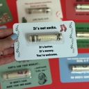 It's not socks Christmas Money Card gift | cash card for Christmas teens gifts boys Cash Holder Dome | Christmas Card Ornament for teens