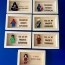  Superhero Shadow Box Valentine Gift | Funny Gift for Him