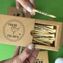 YOU' RE TEE-RIFC Golf Tee May the course be with you funny gift for dad grandpa for Father's Day