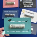 LEVEL COMPLETE Funny graduation Bruh money holder gift for 6th grade graduates High school Senior graduates money gift graduate cash for end of school