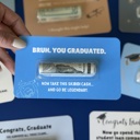 Bruh. You Graduated Funny graduation Bruh money holder gift for 6th grade graduates High school Senior graduates money gift graduate cash for end of school