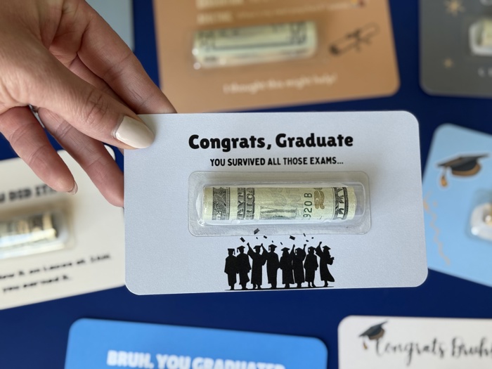 Funny graduation Bruh money holder gift for 6th grade graduates High school Senior graduates money gift graduate cash for end of school