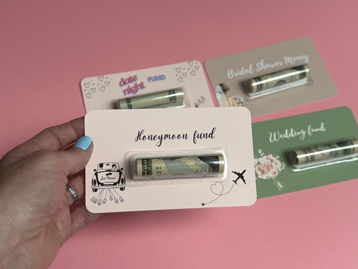 Honeymoon Fund Fund Money Card for wedding Wedding gift ideas Romantic Gift for Bride and Groom