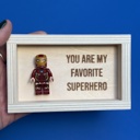 Iron man  Superhero Shadow Box Valentine Gift | Funny Gift for Him