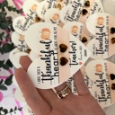  Thankful Heart Teacher Gift! Tortoise Shell Heart Studs, Gratitude Gift! Card, box & ribbon included!