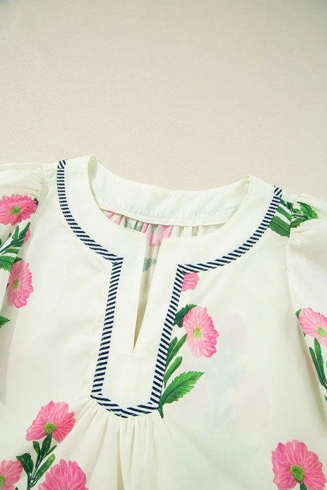 Bloom & Breeze Floral Shift Dress