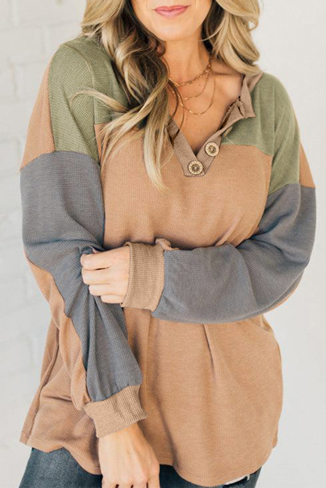 Autumn Hues Henley