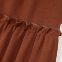  Cinnamon Spice Tiered Babydoll Dress
