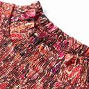  Crimson Meadow Smocked Mini Dress