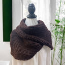 Brown Harvest Hues Chunky Scarf