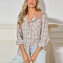  Cozy Trail Plaid Hoodie Shirt