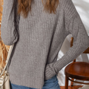  Cozy Mist Ribbed High Neck