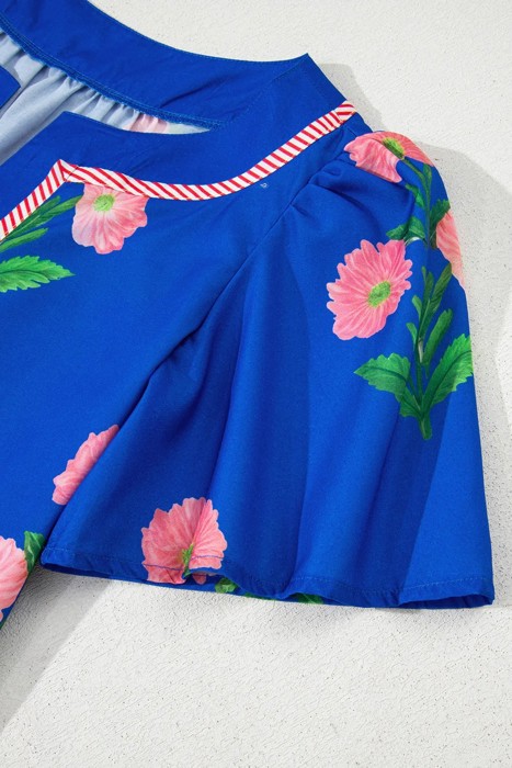 Bloom & Breeze Floral Shift Dress