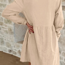  Sandstone Stroll Corduroy Dress