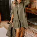  Everyday Charm Quilted Dress