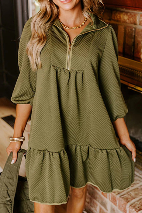 Everyday Charm Quilted Dress