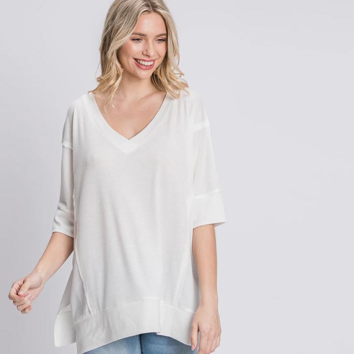 SALE - Size S only - Lovely Lightweight Thermal Top