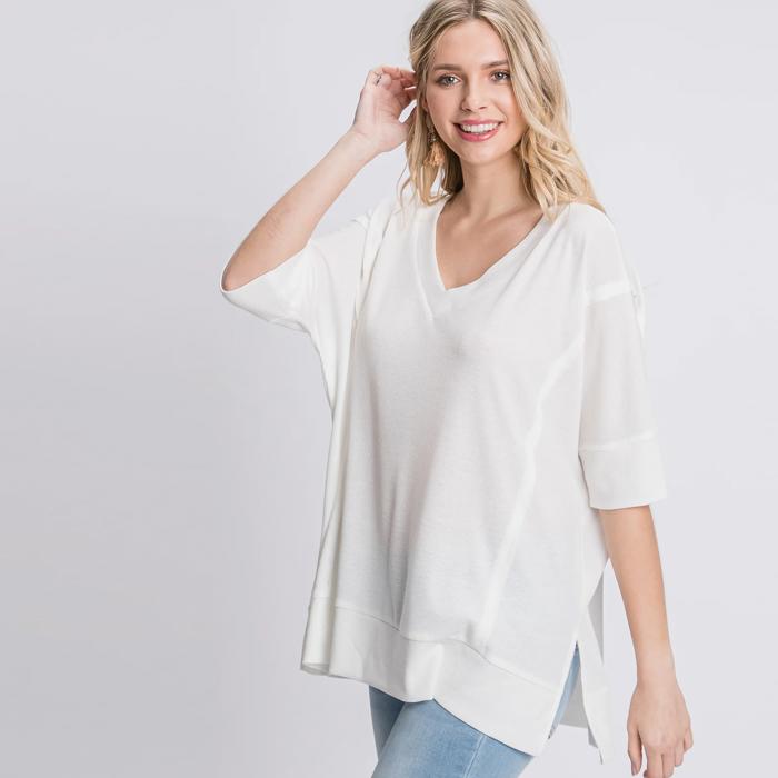 SALE - Size S only - Lovely Lightweight Thermal Top