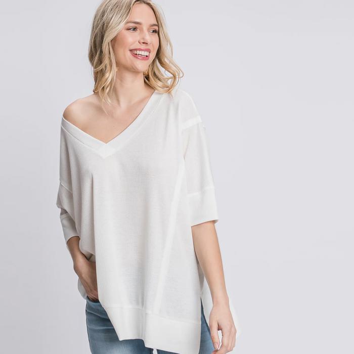 SALE - Size S only - Lovely Lightweight Thermal Top