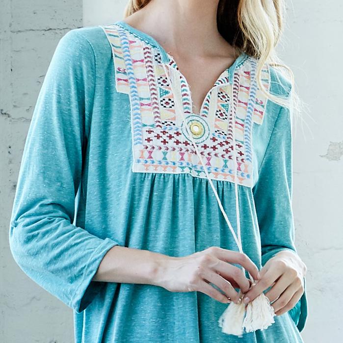 SALE!  Last Piece - Size S - Adorn Me Tunic Top
