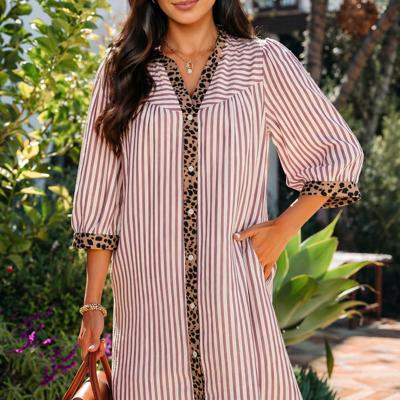 Savannah Stripe Wild Charm Dress