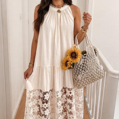 Ivory Bloom Lace Whisper Dress