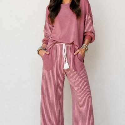 Fuchsia Stripe Daydream Set