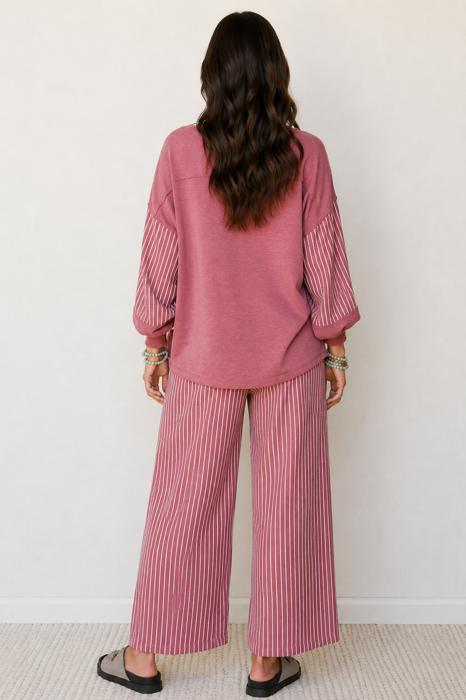 Fuchsia Stripe Daydream Set