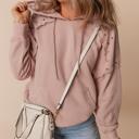  Studded Blush Hoodie