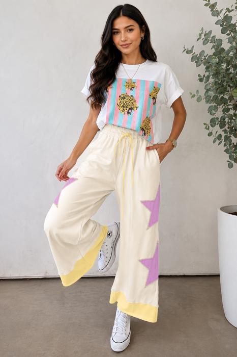 Pastel Star Lounge Pants